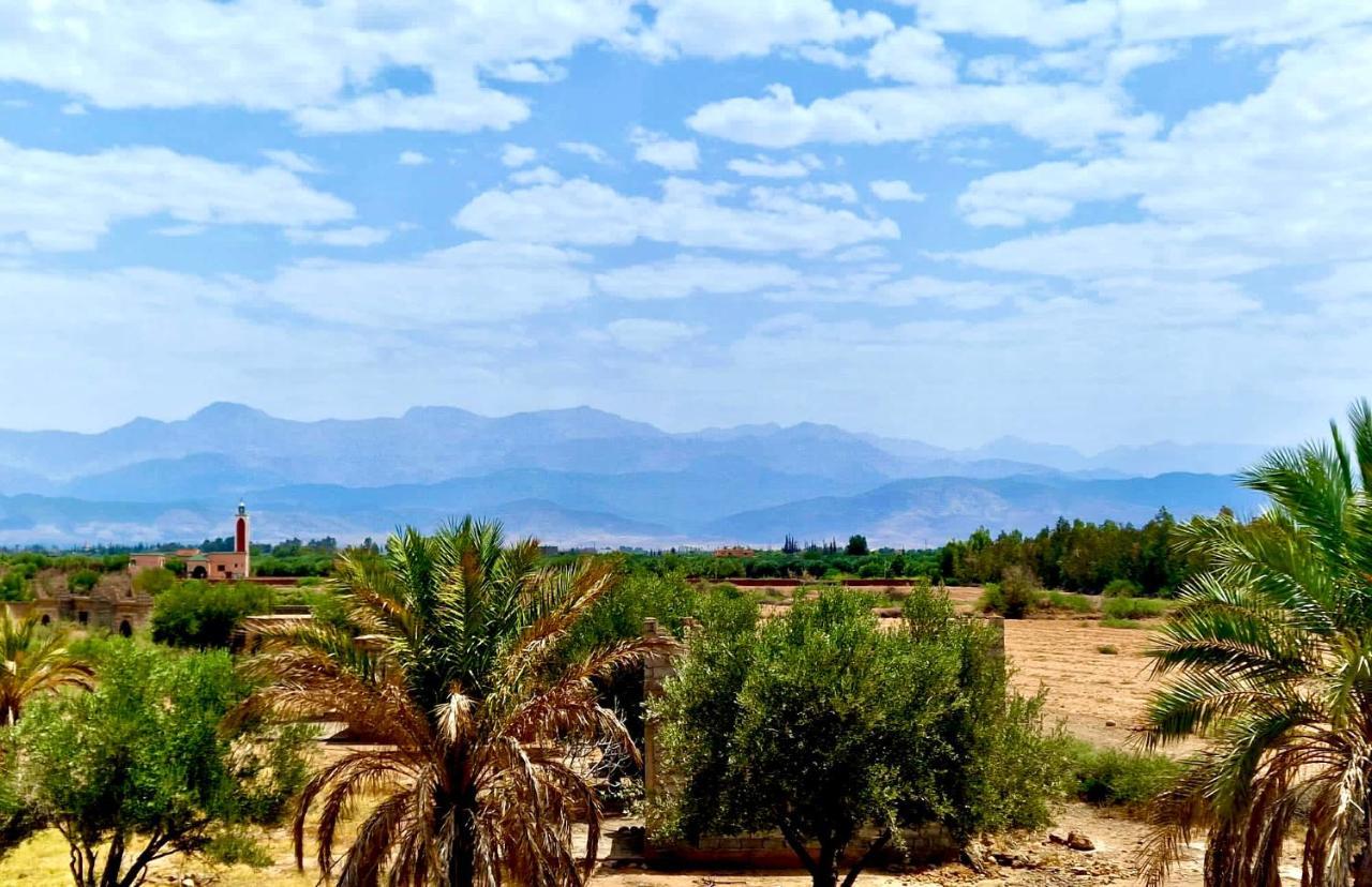 לינה וארוחת בוקר Douar Akkara Le Domaine De Carole Marrakech מראה חיצוני תמונה