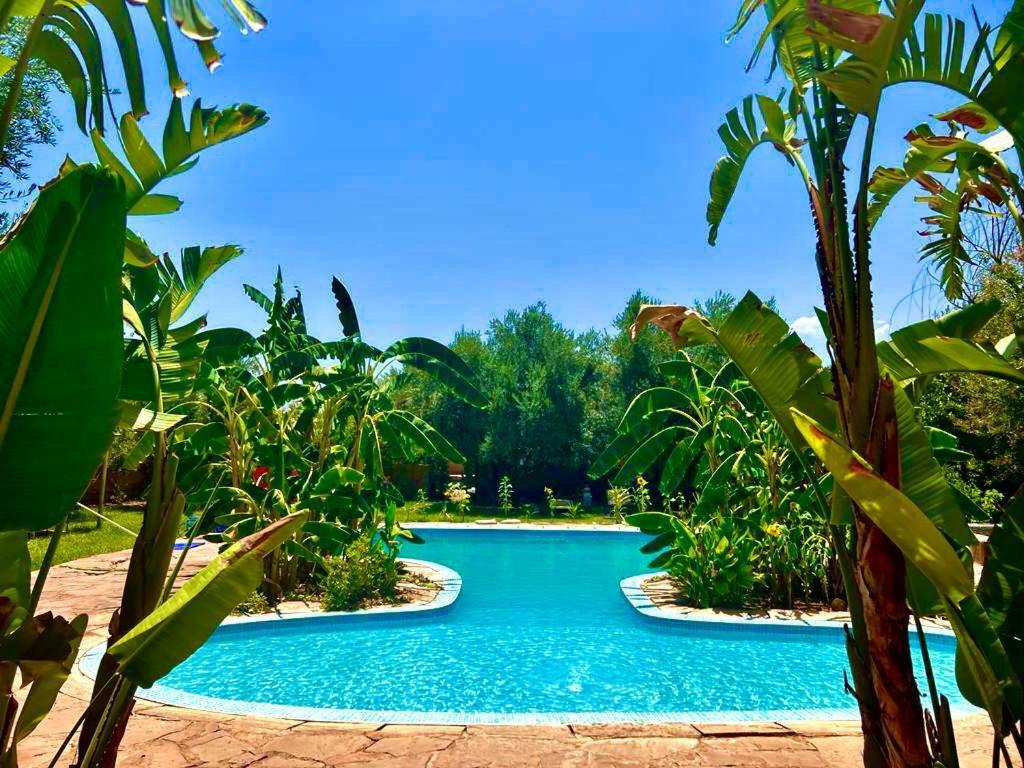 לינה וארוחת בוקר Douar Akkara Le Domaine De Carole Marrakech מראה חיצוני תמונה