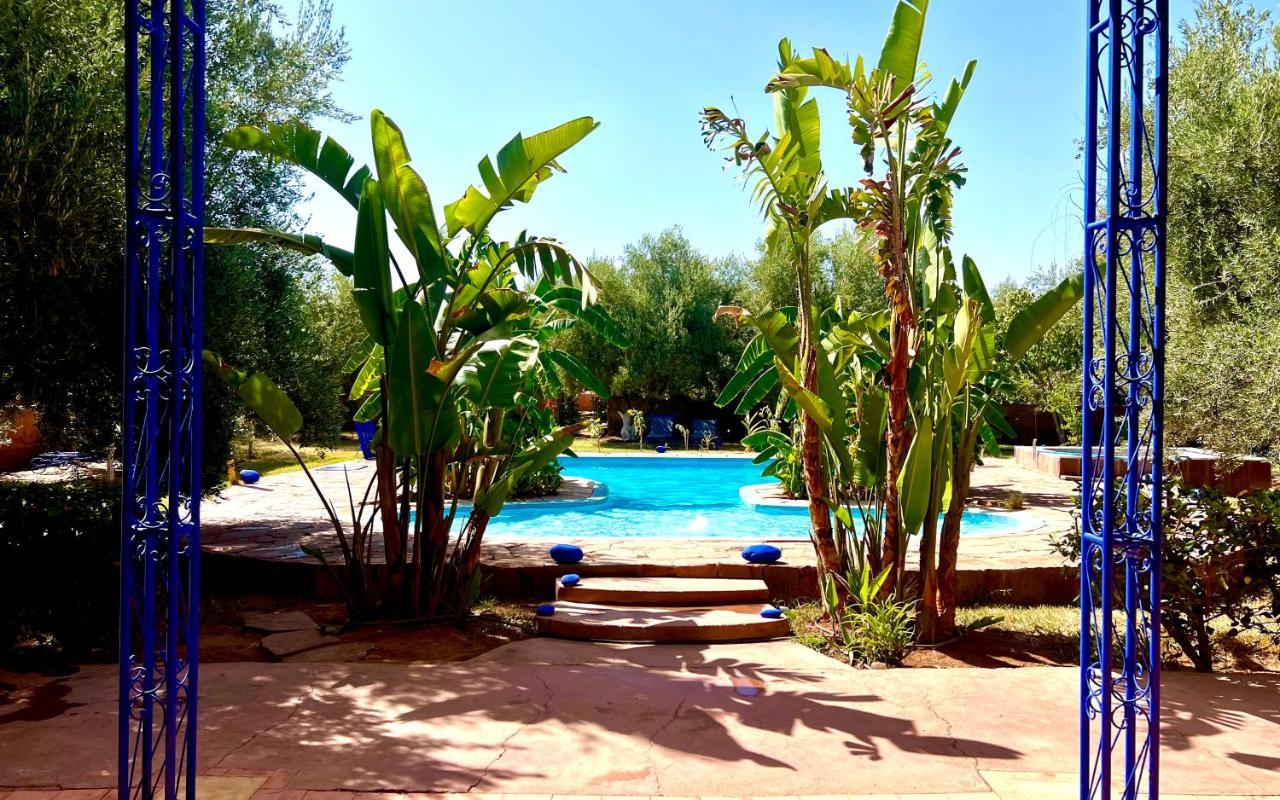 לינה וארוחת בוקר Douar Akkara Le Domaine De Carole Marrakech מראה חיצוני תמונה