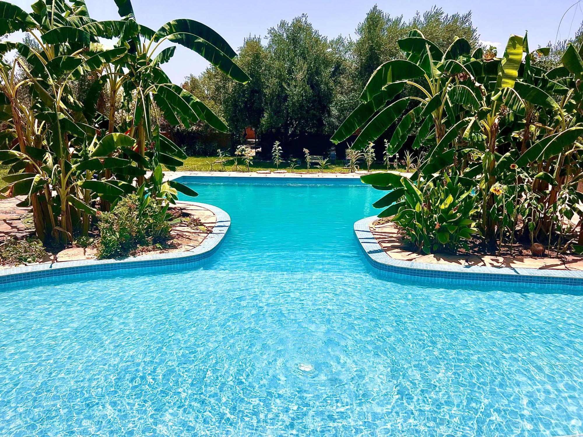לינה וארוחת בוקר Douar Akkara Le Domaine De Carole Marrakech מראה חיצוני תמונה