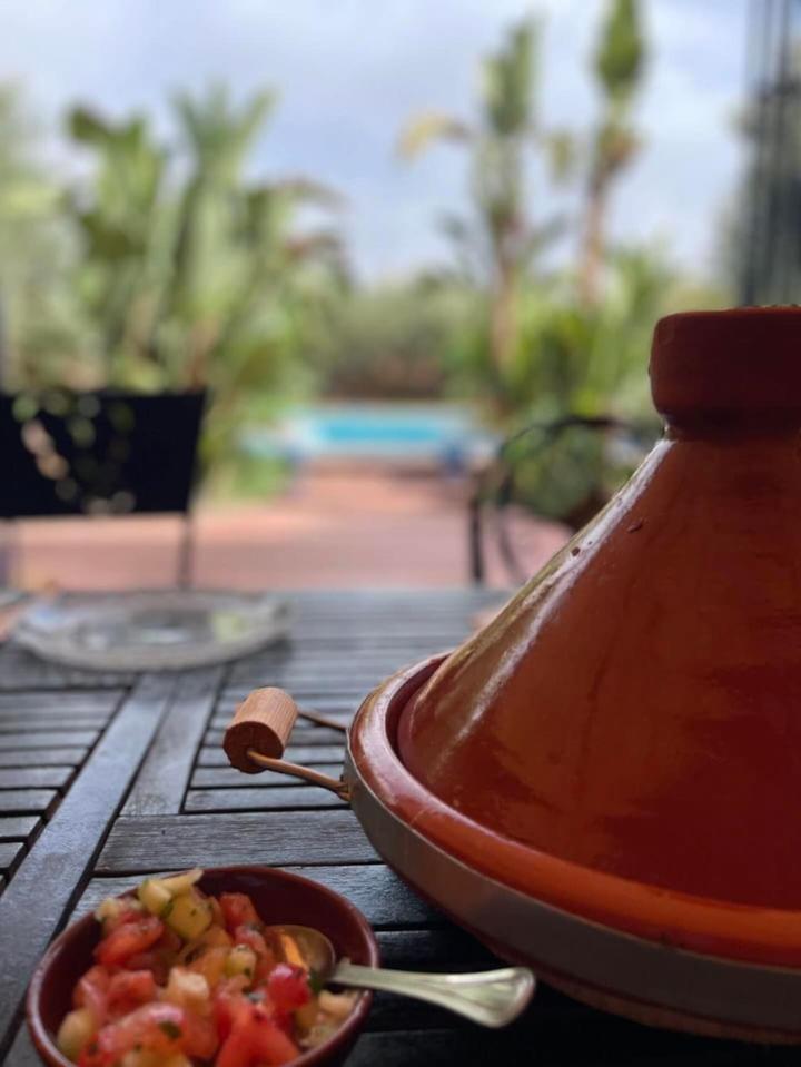 לינה וארוחת בוקר Douar Akkara Le Domaine De Carole Marrakech מראה חיצוני תמונה