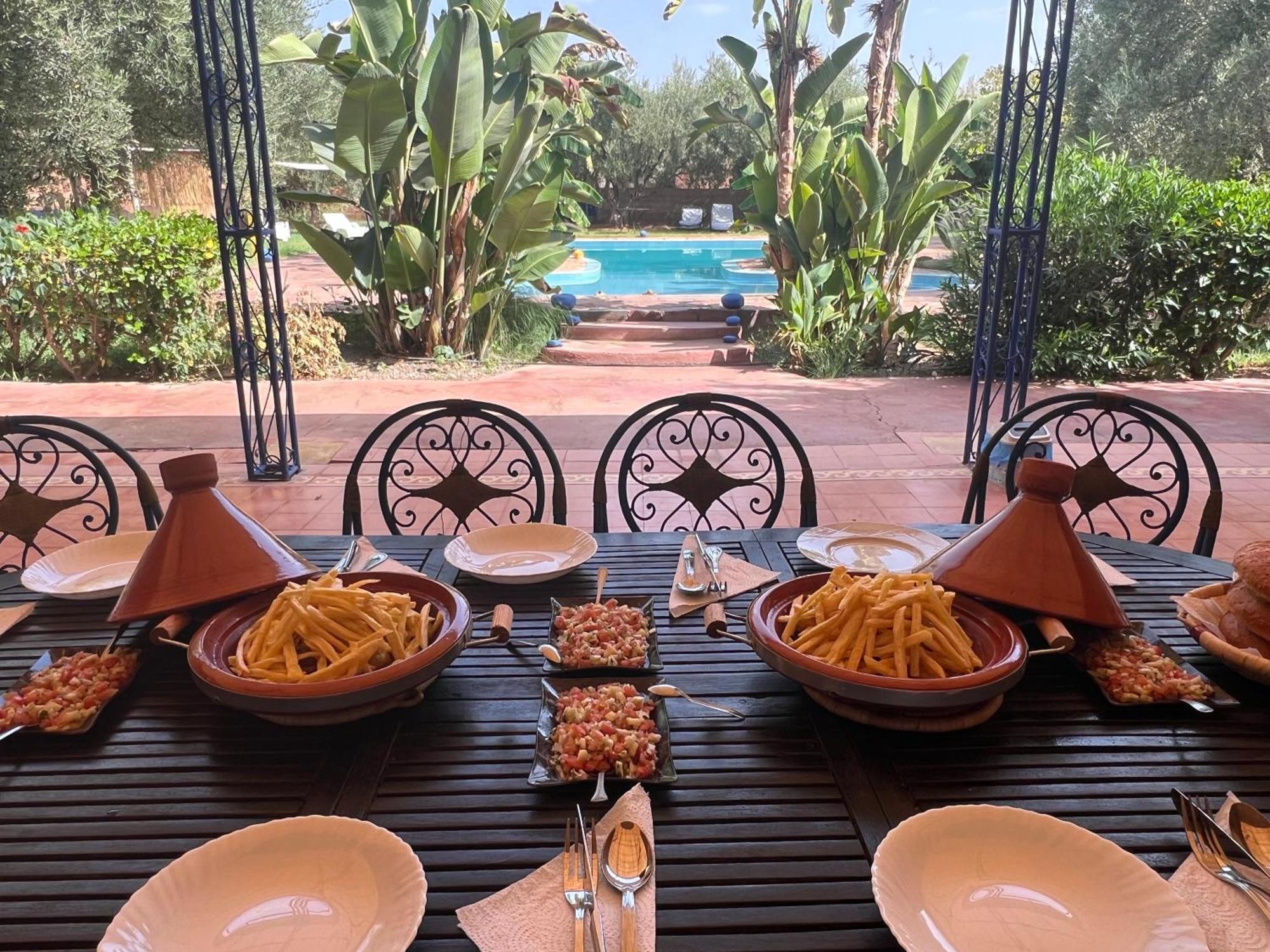 לינה וארוחת בוקר Douar Akkara Le Domaine De Carole Marrakech מראה חיצוני תמונה